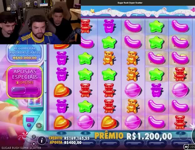 Live de cassino do Luquet4
